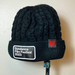 Sundance Film Festival 2023 knit small beanie hat
